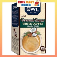 OWL Coconut Sugar White Coffee 3 in 1 Instant Coffee Mix 20g x 10pcs