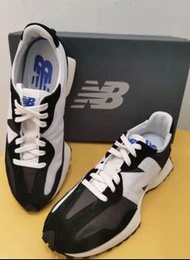 New Balance 327 復古舒適運動 跑步鞋 黑白