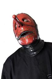 +鐵八甲+美國代購滑結面具Slipknot Chris Latex Mask Halloween Heavy Metal有現貨!