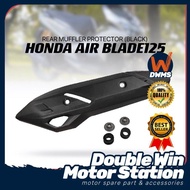 HONDA AIR BLADE-125 REAR EXHAUST MUFFLER PROTECTOR COVER (BLACK) AIRBLADE125 AIRBLADE 125 AIR BLADE 