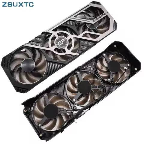 New RTX3080 RTX3090 Graphics Card Plastic shell fan For Palit RTX 3080 Ti 3090 Gamingpro GPU Cooler 
