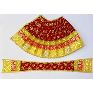 AMMAN PAVADAI (SKIRT) SET READY MADE - SIZE 9 - 24CM