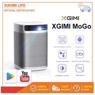 ผ่อน 0% XGIMI Wireless Projector Android TV โปรเจคเตอร์พกพา แบตเตอรี่ในตัว Harman Kardon speaker 100 inches โปรเจคเตอร์ bluetooth โปรเจคเตอร์มือถือ XGIMI MoGo One