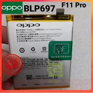 แบตเตอรี่แท้ OPPO F11pro BLP697 แบตแท้ แบตเตอรี่ Oppo F11 Pro BLP697 4000mAh battery รับประกัน 3 เดือน