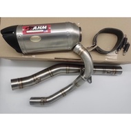 AHM M3 32MM 35MM VF3I LC135 Y15ZR RS150 EXHAUST RACING OPEN PIPE SHORTY SPR SZR