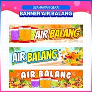 AIR BALANG Banner - Sales Stall Business Ramadan Fasting Bazaar/ Night Market/ Morning/ Evening/ Sta