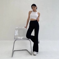 Flare Pants - Highwaist Flare Pants - Highwaist Curly Cutbray