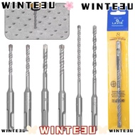 WINTE3U 1Pcs Concrete SDS Plus Drill Bit, 5/6/7/8/10/12mm Cross Tips Electric Hammer Drill Bit, 110m