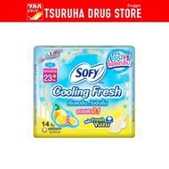 Sofy Cooling Fresh Yuzu Super Slim 0.1 23 Cm. 14pcs/0.1 23cm 14 Pcs Sofy Sanitary Pads