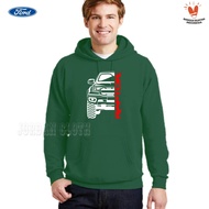 Hoodie Jaket Sweater Ford Ranger Raptor