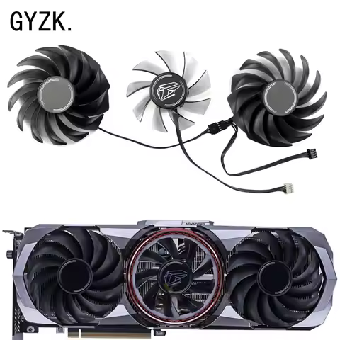 90MM PVA080E12R For COLORFUL RTX3060 3060ti 3070 3070ti 3080 3080ti 3090 iGame Advanced Graphics Car