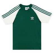 Adidas Ringer Retro California 2 Colors T-Shirt - Green/White Adidas T Shirt