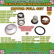 PENUTUP MINYAK HITAM MOTOR OIL NUT SYM VF3I 185 VFE 185I VARIO 160 BENELLI VZ125 TUSCANY SPARK PLUG 
