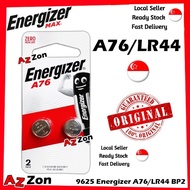 Energizer Max A76 LR44 Alkaline Battery 1.5V