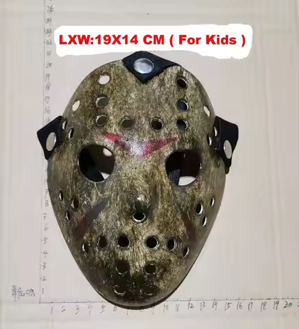 New Masquerade Cosplay thicken Make Old Jason Voorhees Hockey Mask For Kids