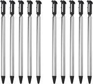 Create idea 10pcs Stylus Pen Retractable Touch Screen Pen Extendable Touch Pens Compatible with Nintendo New 3DS for Control Video Games Black