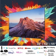 UHD 4K Smart TV 32 Inch 43 Inch 55 Inch Android TV  Google TV Digital TV Netflix Youtube Google Play