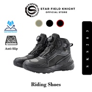 Star Field Knight SKS203 Waterproof Riding Shoes Motorcycle Riding Boots Anti Slip Protect Touring