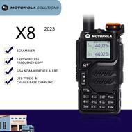 MOTOROLA X8 walkie talkie two way radio long range walkie talkie long range two way radio motorola t