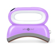 HTVRONT 220V Hat Heat Press Machine Auto-Off Mini Curved Surface Heat Press Handheld Cap for Iron Su