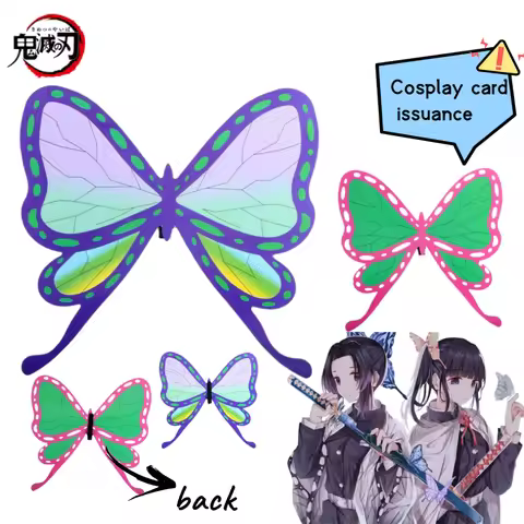Demon Slayer Kochou Shinobu Kochou Kanae Anime Cartoon Halloween Cosplay Hair Accessories Party Prop