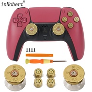 【sought-after】 Replacement Diy Button For Ps5 Controller Thumb Sticks Analog Grip Buttons Repair Kits For Ps5 Buttons Accessories