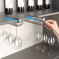 Red Wine Glass Holder Upside Down Rack Free Goblet Storage Rack Hanging Goblet Holder Wine Glass Hol