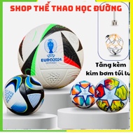 Euro24 Size 5 Soccer Ball, newest molded soccer ball + Free pump, mesh bag