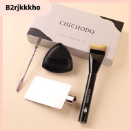 B2RJKKKHO ไร้รอยต่อ แปรงรองพื้นแบบโค้ง รูปพระจันทร์เสี้ยว ได้รับการอัปเกรด แปรงแต่งหน้า ใหม่ หัวแบนเ