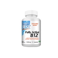 Vitamin B12 Capsules 1500 mcg Methyl B12 Supports Healthy Mood Energy Heart and Eye Health