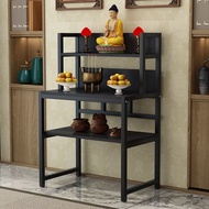 HY-$ Shelf for Statues Altar Buddha Shrine Household Economical God of Wealth Worship Table Altar Shrine Clothes Closet