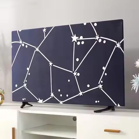 TV Cover Dust Cover Cover Towel 32 Inch 43 Inch 45 Inch 65 Inch Household Hanging LCD TV Dust Cover