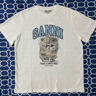 Ganni kitty t-shirt