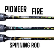 Pioneer fire spinning fishing rod