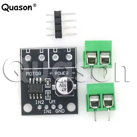 DRV8871 H-Bridge Brushed DC Motor Driver Breakout Board PWM Control 3.6A Max Internal Current Sense 