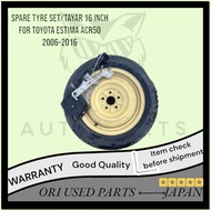 Spare Tyre Set/Tayar 16 INCH  For Toyota Estima Acr50 2006-2016
