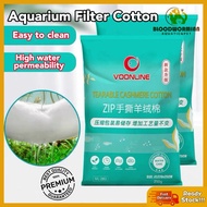 VOONLINE Tearable Cashmere Cotton Filter Cotton Wool Fish Tank Aquarium Filtration System High-densi