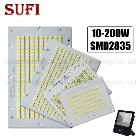 LED Floodlight 10W 20W 30W 50W 100W 150W 200W Full Power led PCB board SMD2835 For Floodlight retrof