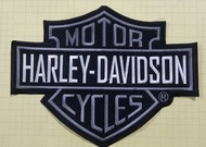 patch bordir tempelan logo harely davitson ukuran 15cm bagus buat d jaket