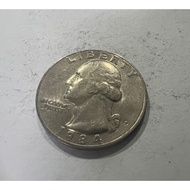 1984 P USA US Washington Quarter Dollar 25 Cents Coin (Circulated)