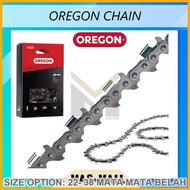 Oregon 16inch /18inch /20inch /22inch /25inch Chainsaw Chain Rantai Chainsaw - Mata Potong / Belah (ogawa /sthll)