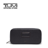 TUMI NASSAU กระเป๋าสำหรับจัดเก็บนาฬิกา TRAVEL WATCH CASE ดำเอ็มบอส