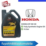 🇲🇾🔥 ORIGINAL - HONDA SP 0W-30 FULLY SYNTHETIC 4L