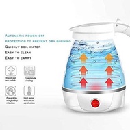 600ML 便攜旅行折疊矽膠電熱水壺  dmeckp 600ML Easy Carry Traveling Folding Silicon Electric Kettle 旅行水壺 電水壺 旅行熱水壺