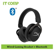HyperX Cloud MIX Wired & Wireless Bluetooth Gaming Headset with Hi-Res Audio aptX Low Latency ( 4P5K