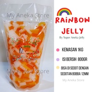 Rainbow jelly by super aneka jelly 1kg