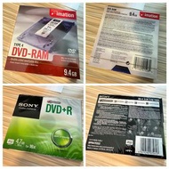 全新 💿📀 imation DVD-RAM / Sony DVD+R  燒錄光碟片