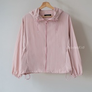 Bayleaf.id Owen Jacket Basic Polos / Jaket Parasut Olahraga Wanita