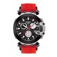 TISSOT T115.417.27.051.00 T1154172705100 Men's Watch T-RACE Chronograph 43mm Black Red *Original