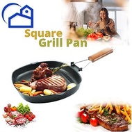 GRILL PAN 20CM || GRILL PAN || Non-stick GRILL PAN || SQUARE GRILL PAN 20CM